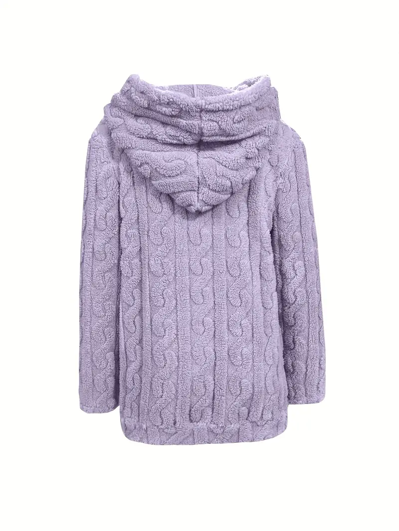 GAELLE | Langarm Kapuzenpullover Mit Reißverschluss