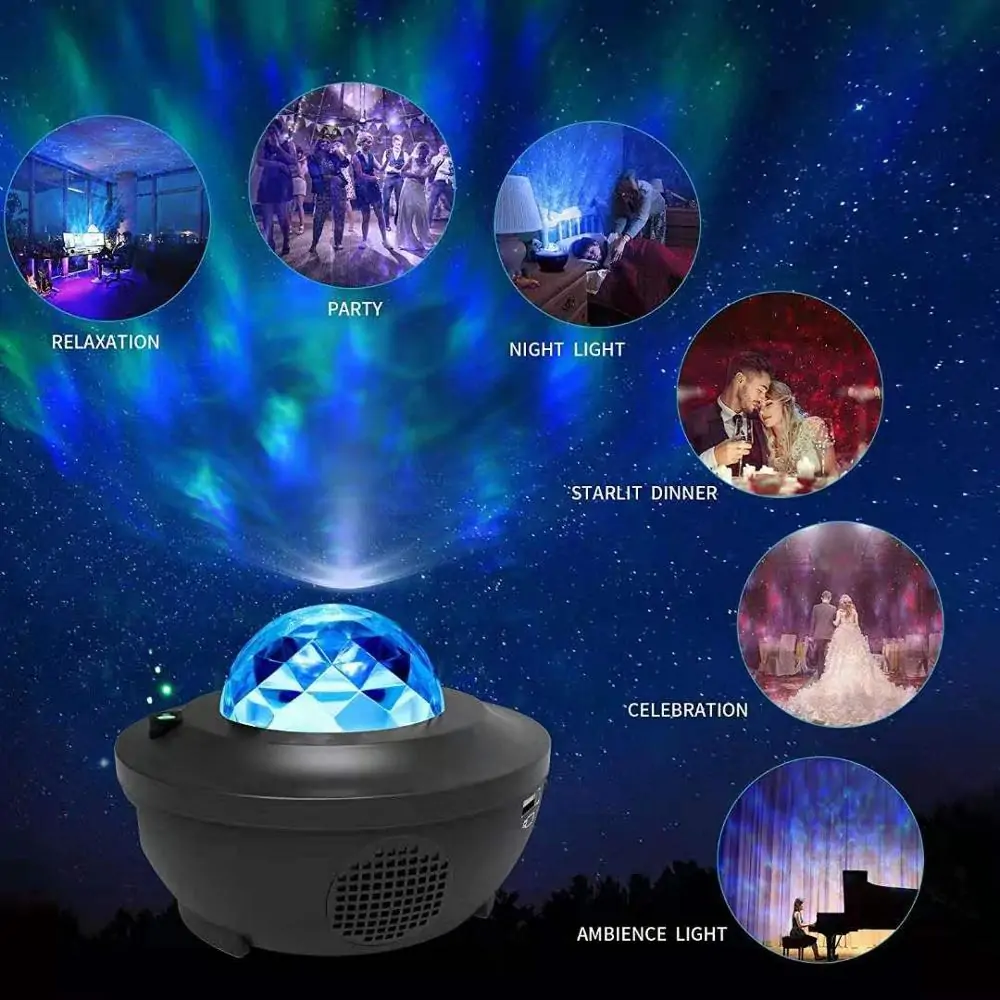 Galaxy-LED-Lautsprecher-Projektor-Licht - Image 4