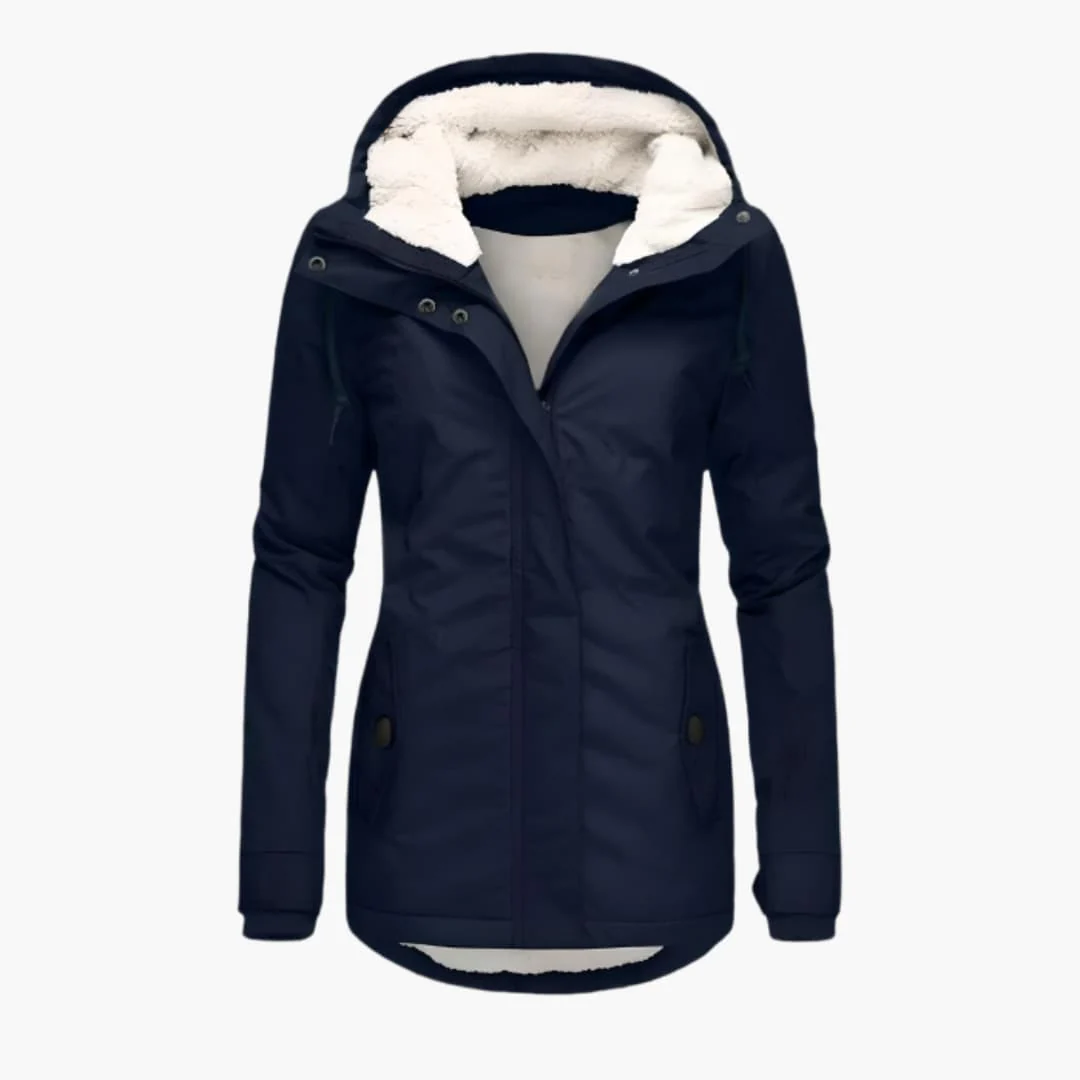 Gefütterte Winterjacke mit Kapuze für Herren - Image 2