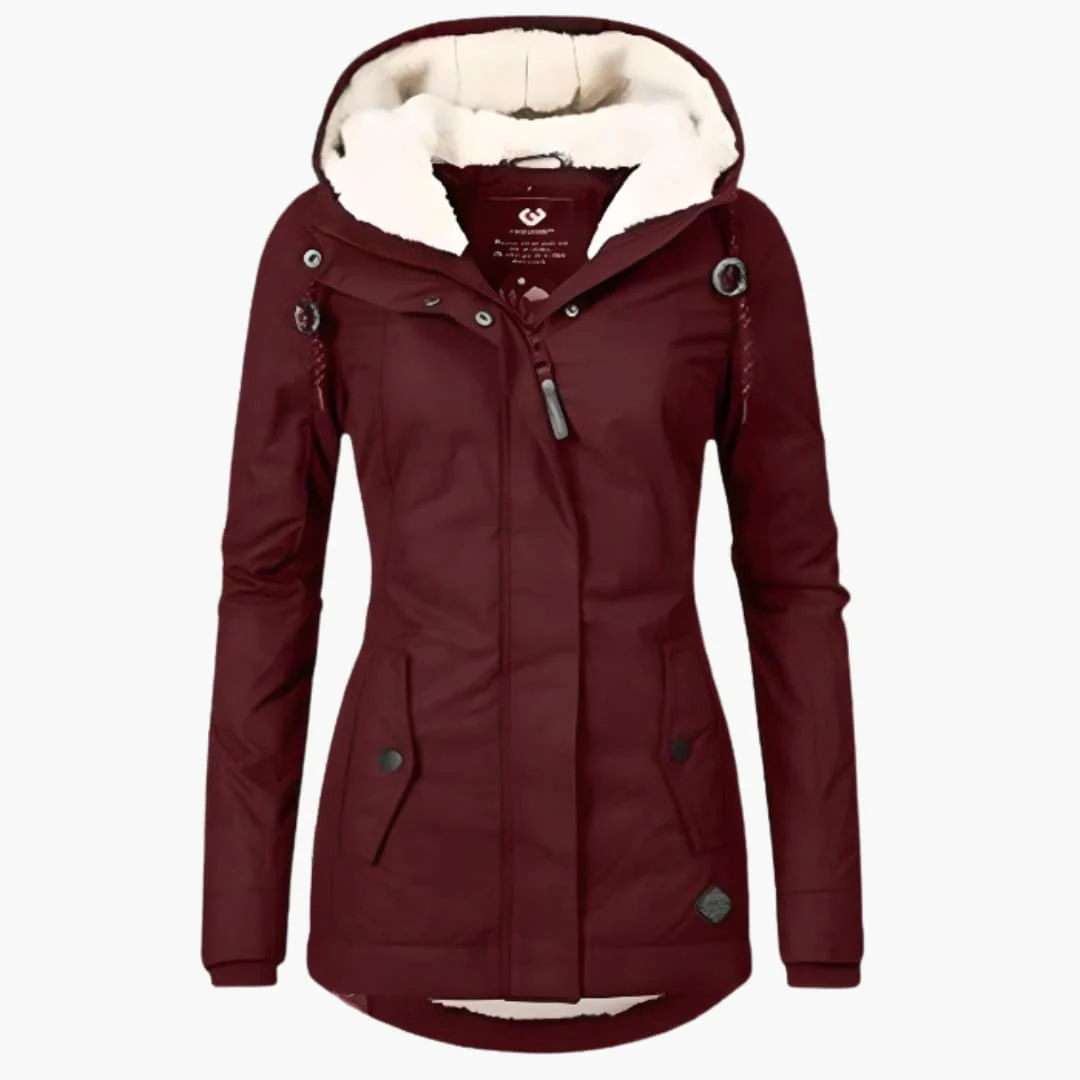 Gefütterte Winterjacke mit Kapuze für Herren - Image 5