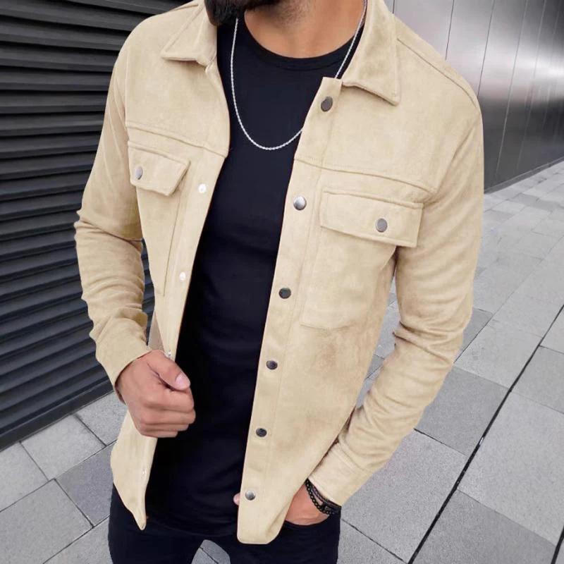 Geknöpfte Jacke mit Fronttaschen - Image 6