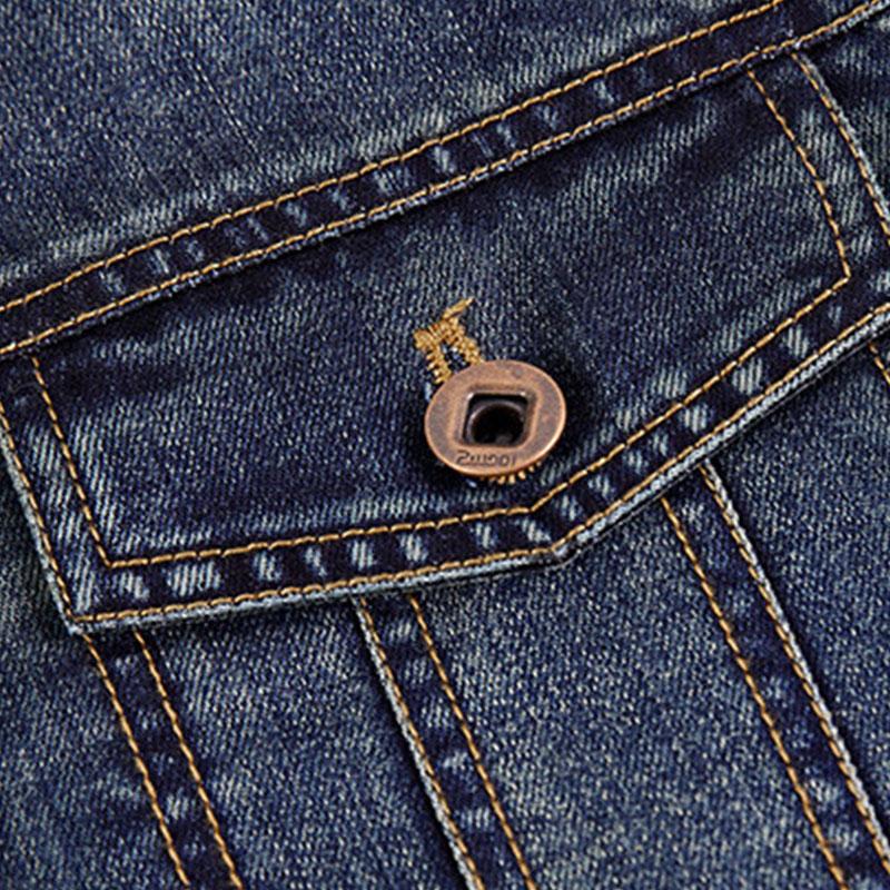 Geknöpfte Jacke mit Revers für Herren - Image 3