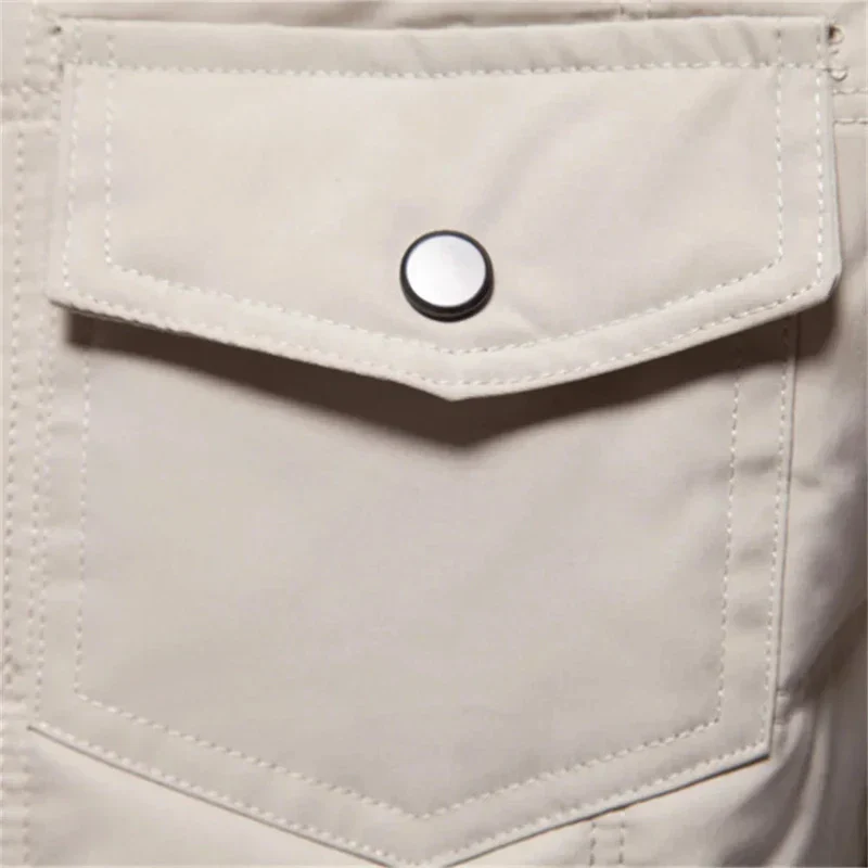 Geknöpfte Steppjacke für Herren - Image 2