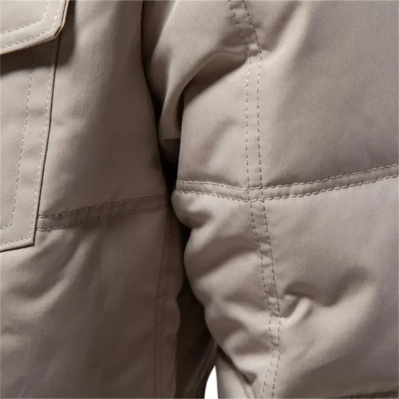 Geknöpfte Steppjacke für Herren - Image 3