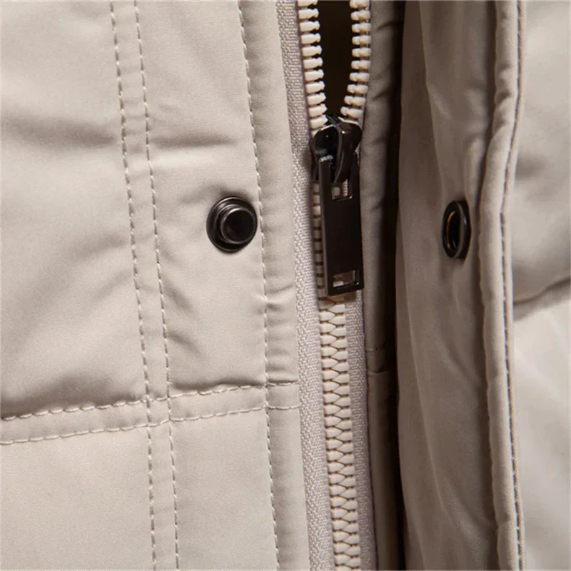 Geknöpfte Steppjacke für Herren - Image 5
