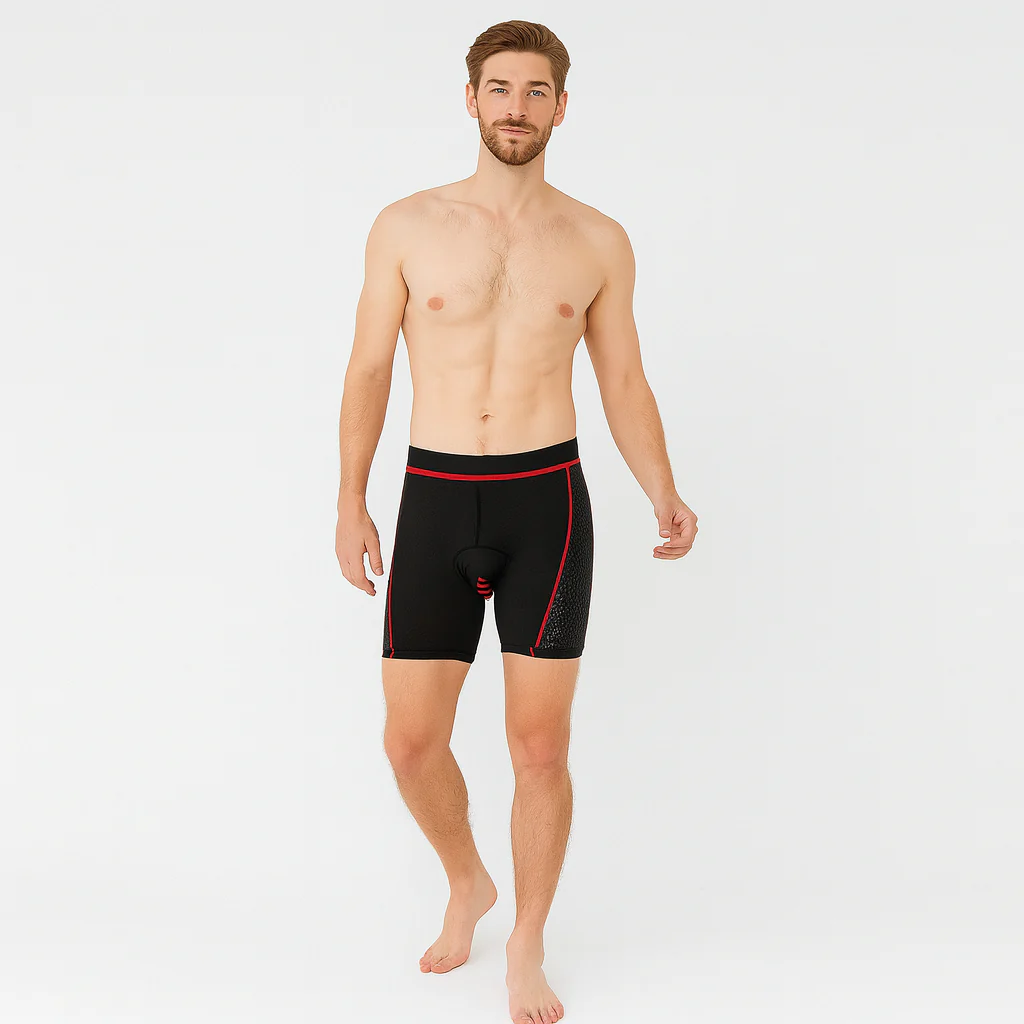 Gel-gepolsterte Fahrradhose – Radlerunterhose für Damen & Herren - Image 3