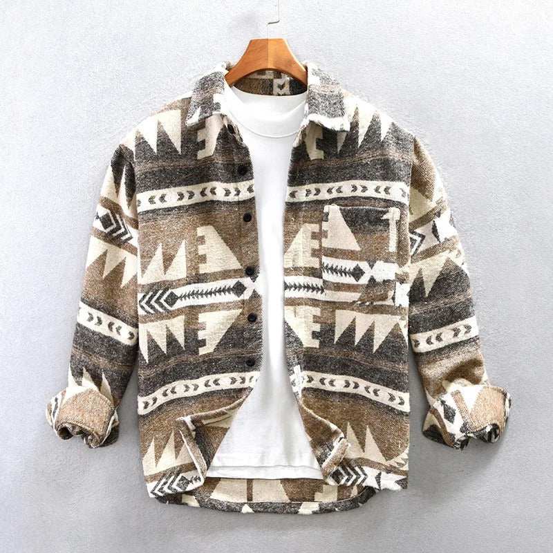 Gemusterte Jacke für Herren - Image 3