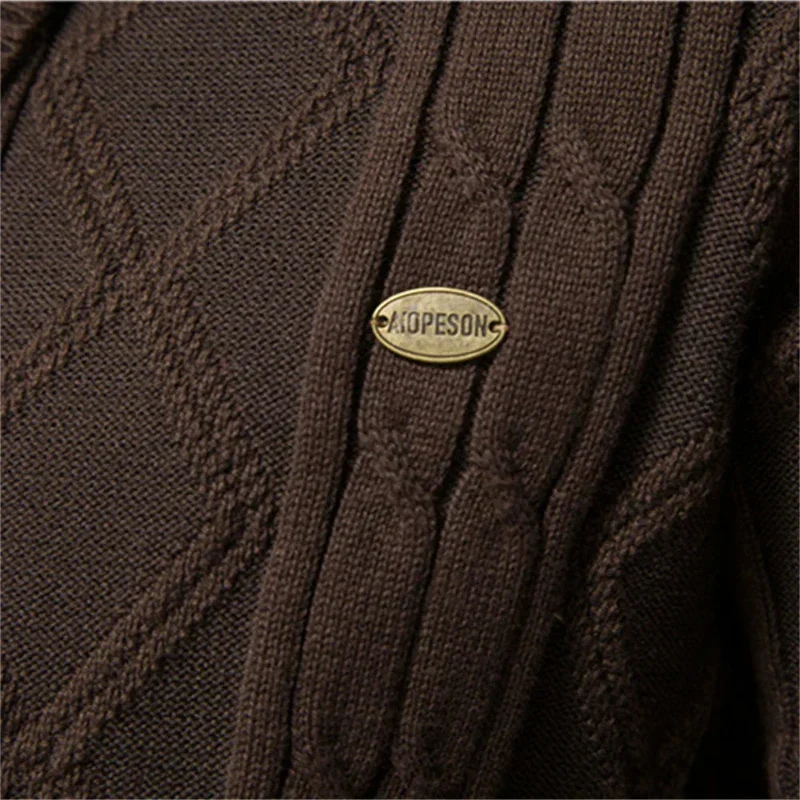 Gemusterte Strickjacke für Herren - Image 2