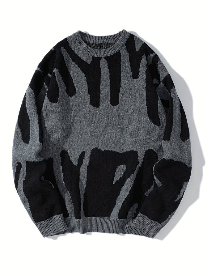 Gemusterter Pullover für Damen - Image 2
