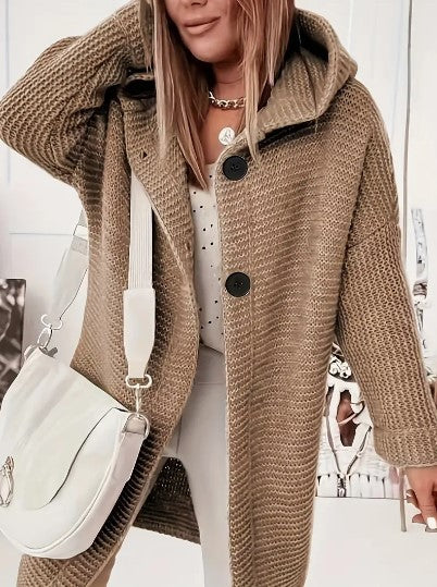 Gemütlich Cardigan für Damen | Mit Kapuze - Image 12