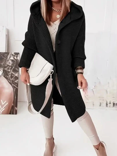 Gemütlich Cardigan für Damen | Mit Kapuze - Image 15