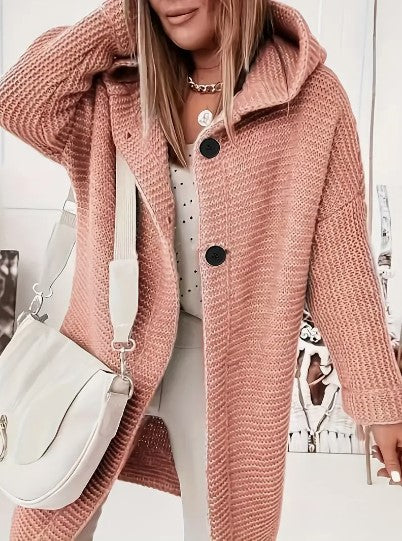 Gemütlich Cardigan für Damen | Mit Kapuze - Image 9