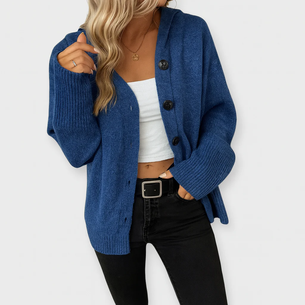 Gemütliche Strickjacke mit Knöpfen – Lässig & Schick - Image 4