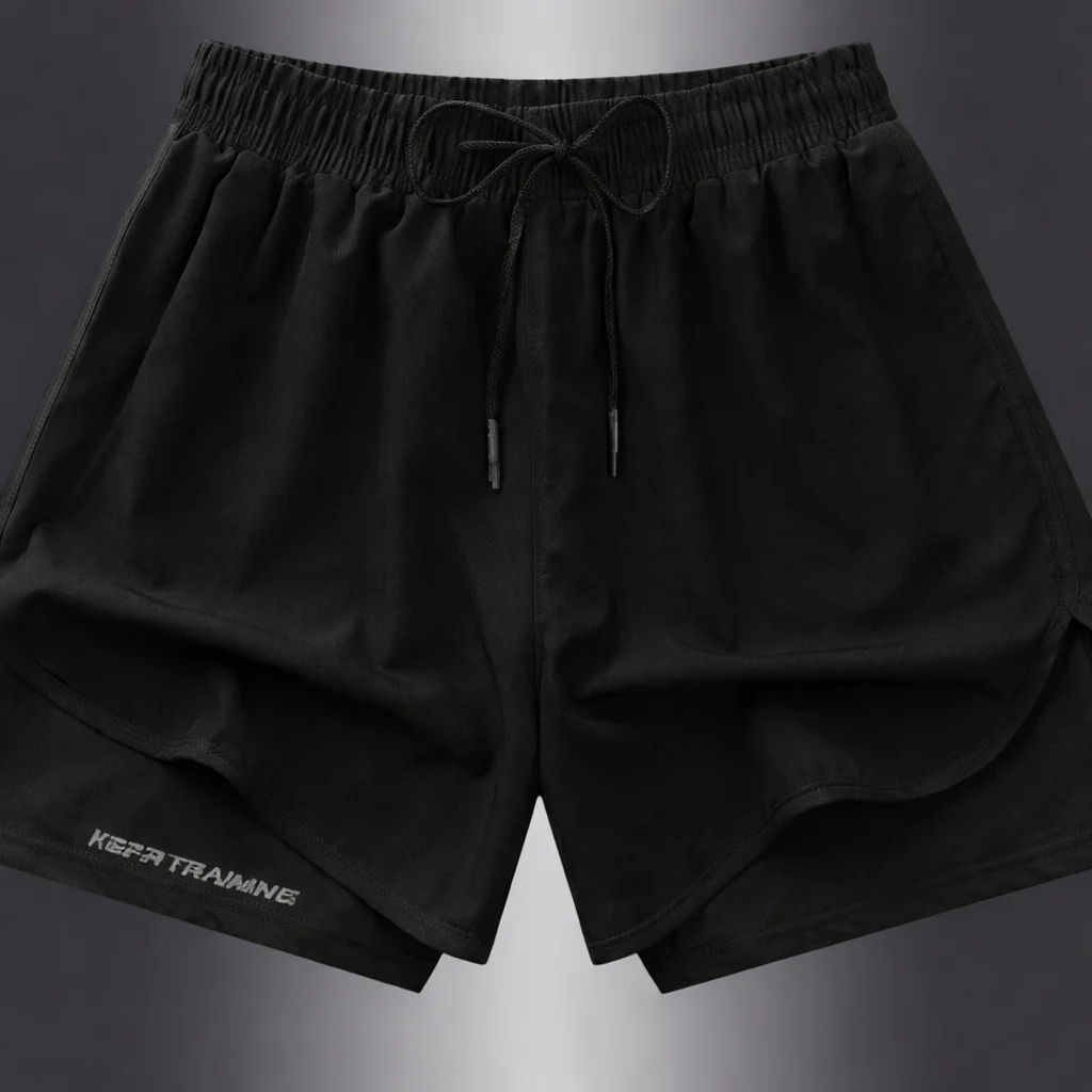 Geometrische Sportshorts für Damen – Stylisch und atmungsaktiv für Fitness und Laufen - Image 2