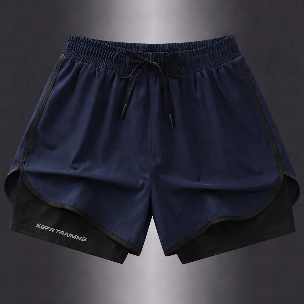 Geometrische Sportshorts für Damen – Stylisch und atmungsaktiv für Fitness und Laufen - Image 3