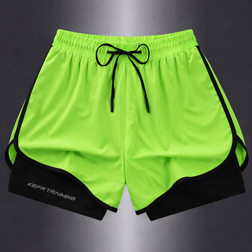 Geometrische Sportshorts für Damen – Stylisch und atmungsaktiv für Fitness und Laufen - Image 4