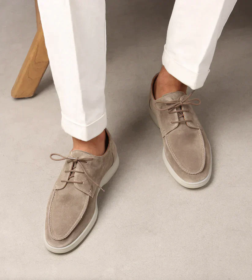 George - Luxuriöse Leder-Loafer zum Schnüren für Herren - Image 2
