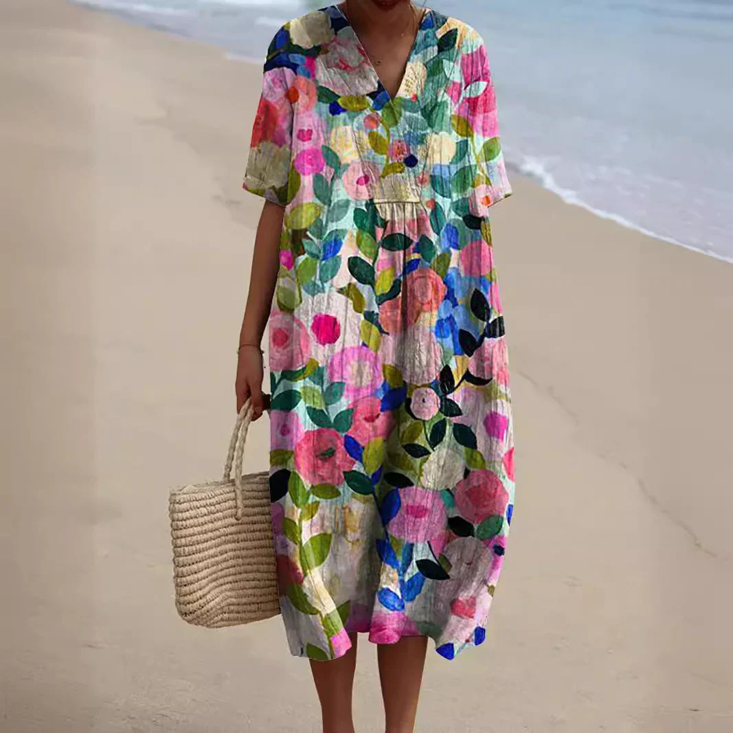 Georgia - Sommerkleid mit Blumenmuster - Image 3