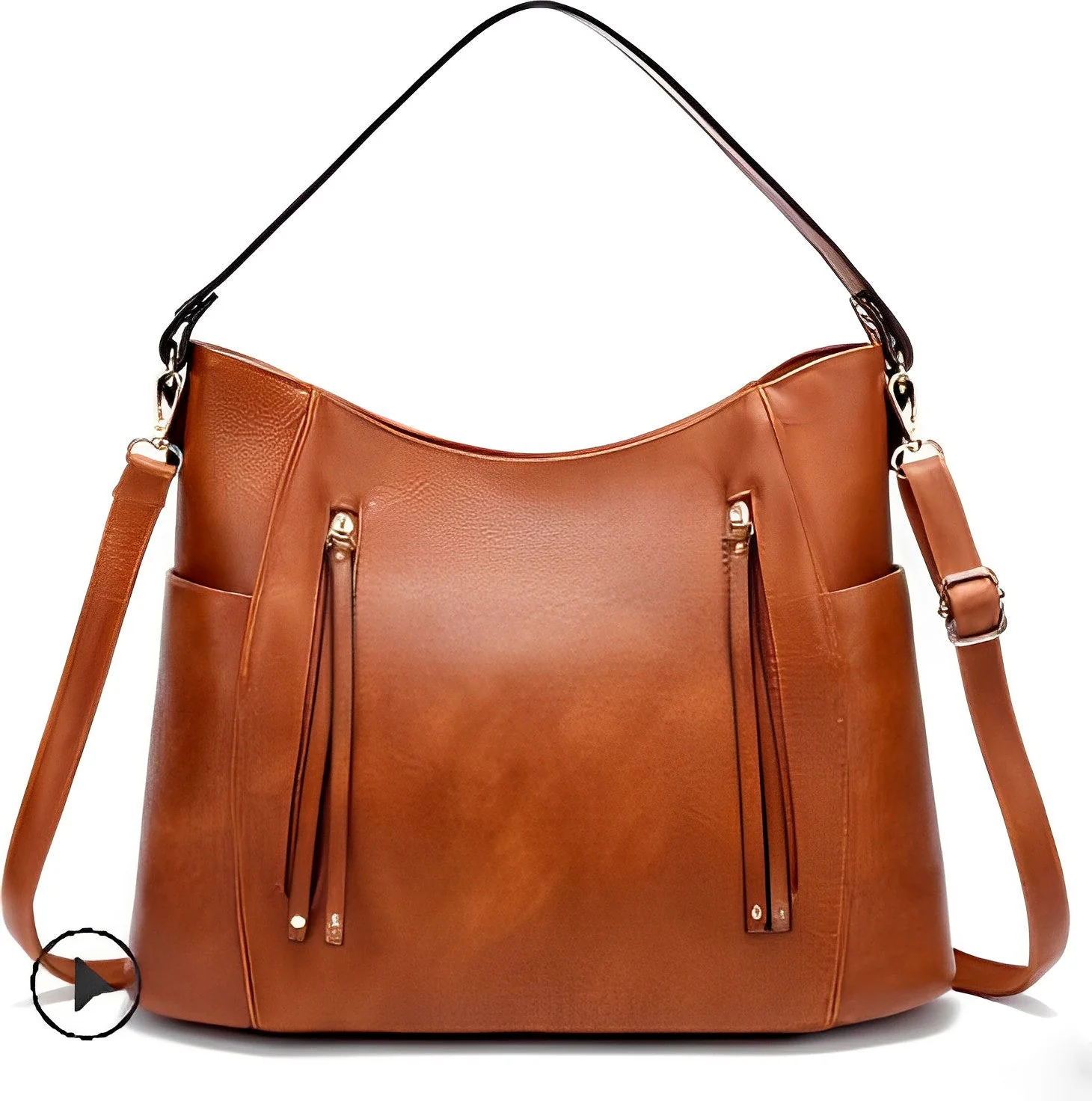 Georgia | Stilvolle Vintage-Ledertasche - Image 2
