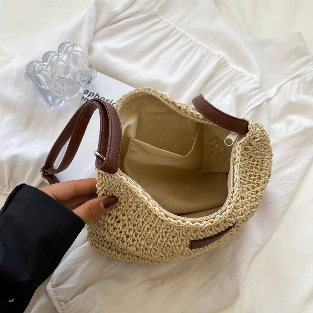 Geräumige und strapazierfähige Schultertasche im Boho-Stil für Damen - Image 2
