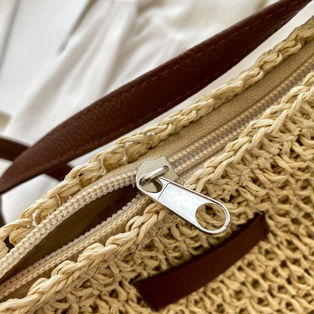 Geräumige und strapazierfähige Schultertasche im Boho-Stil für Damen - Image 3