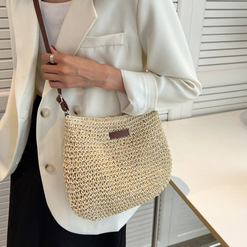 Geräumige und strapazierfähige Schultertasche im Boho-Stil für Damen - Image 6