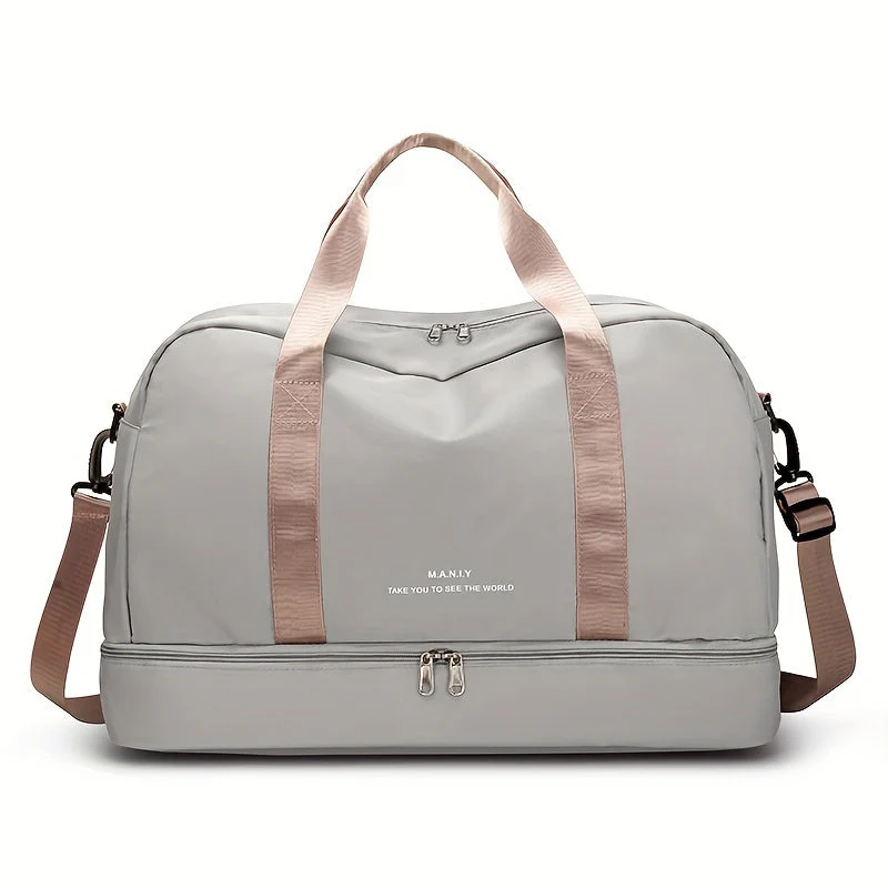 Geräumige Unisex-Reisetasche für Abenteuer aus veganem Leder - Image 10