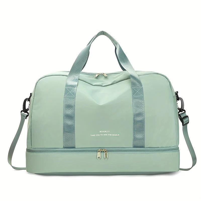 Geräumige Unisex-Reisetasche für Abenteuer aus veganem Leder - Image 13