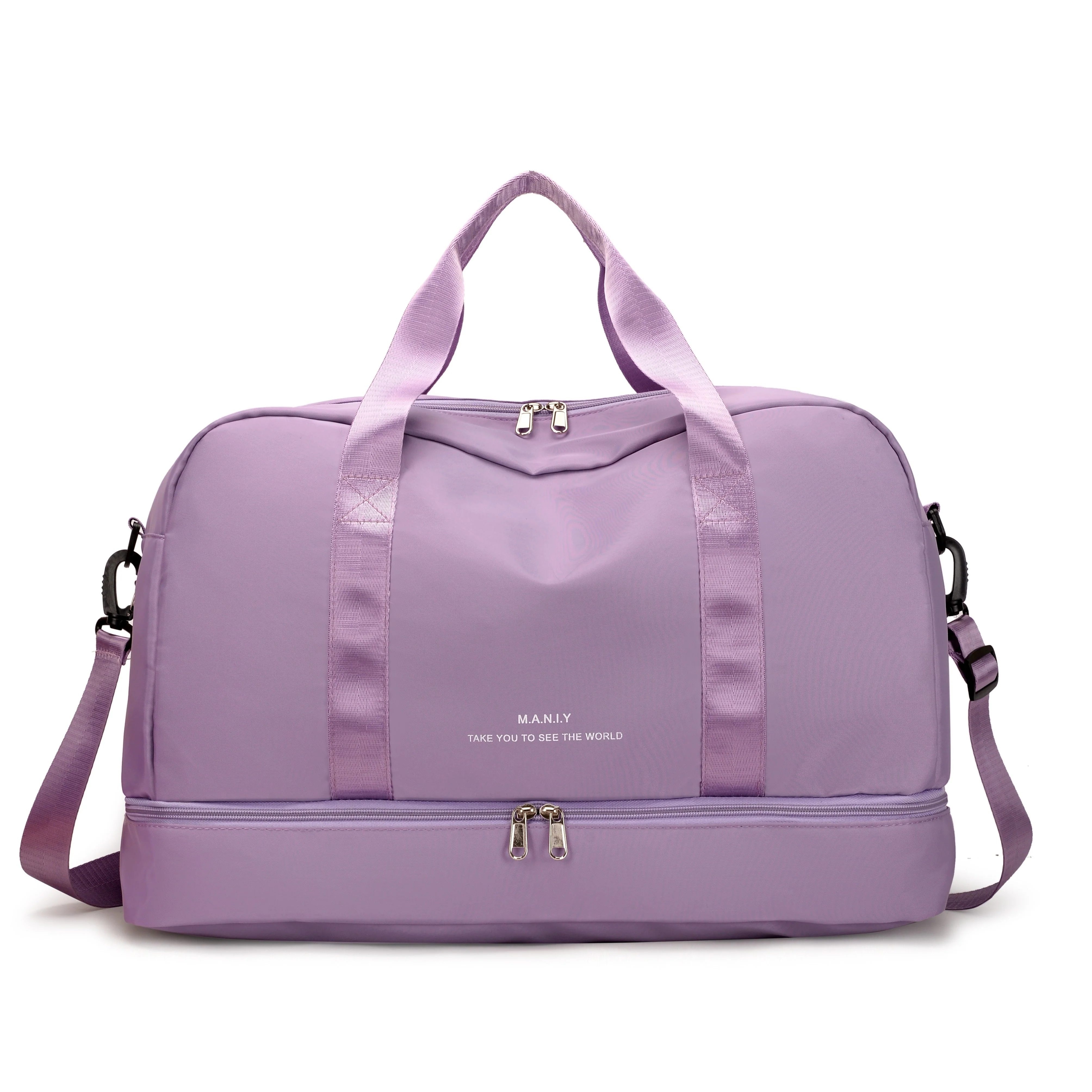Geräumige Unisex-Reisetasche für Abenteuer aus veganem Leder - Image 14