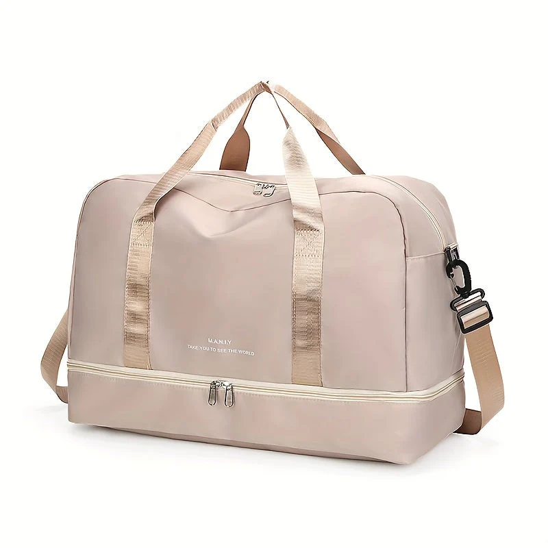 Geräumige Unisex-Reisetasche für Abenteuer aus veganem Leder - Image 16