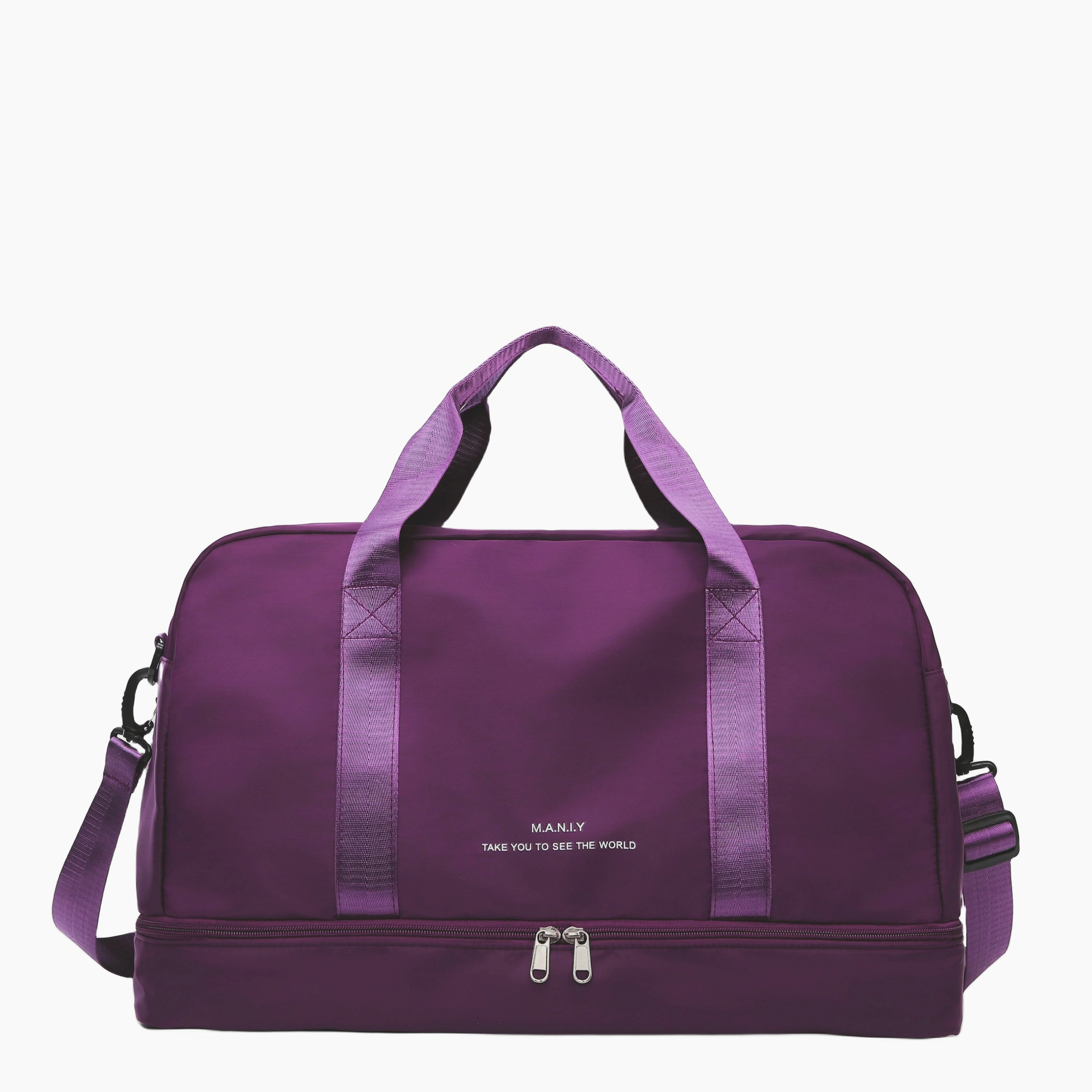 Geräumige Unisex-Reisetasche für Abenteuer aus veganem Leder - Image 18