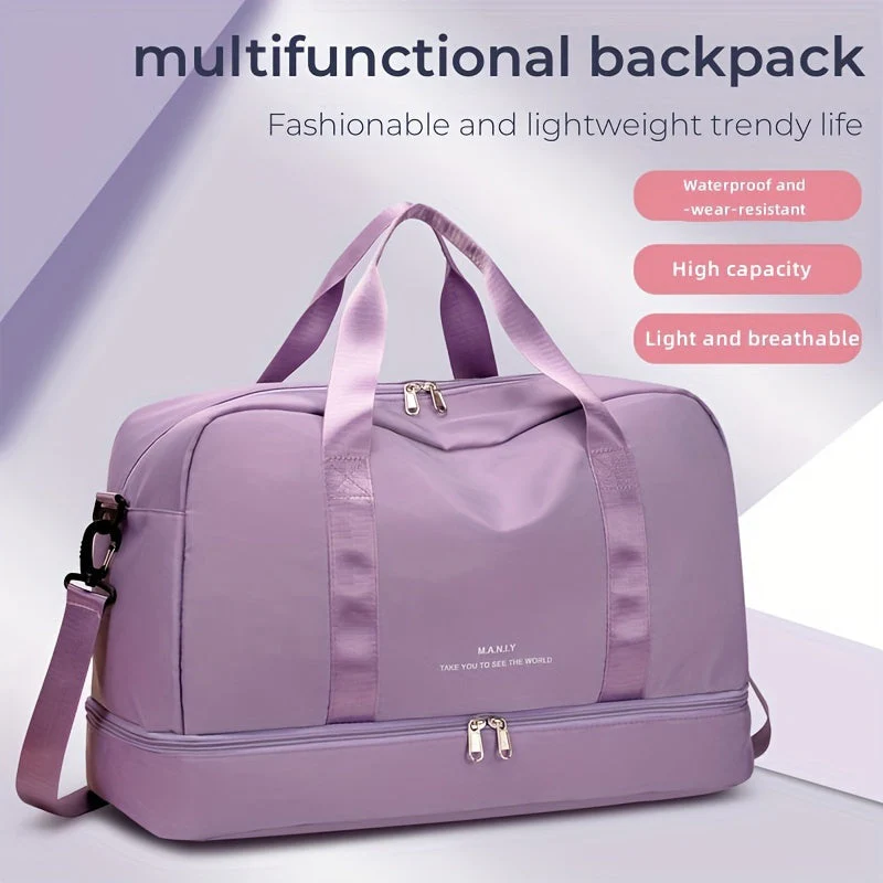 Geräumige Unisex-Reisetasche für Abenteuer aus veganem Leder - Image 3