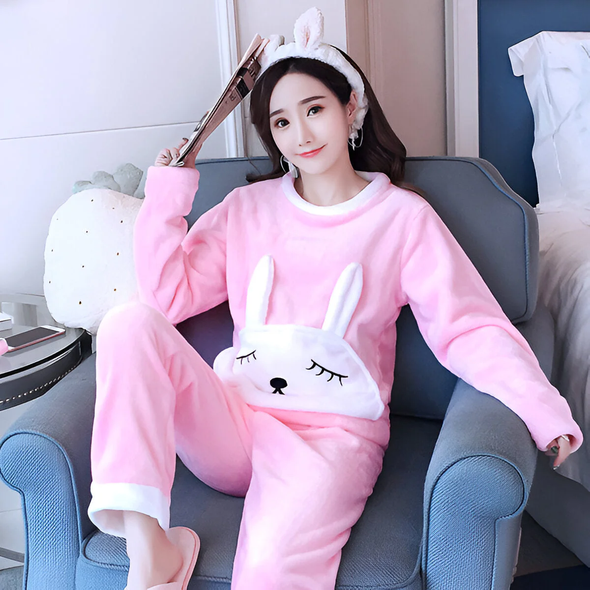 Gerda | Kuscheliges Fleece-Pyjama-Set - Image 16