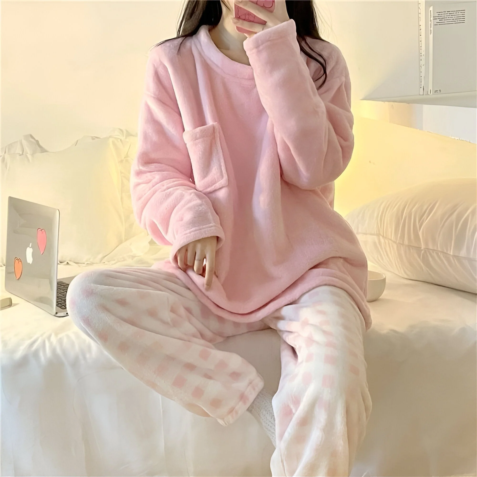 Gerda | Kuscheliges Fleece-Pyjama-Set - Image 2