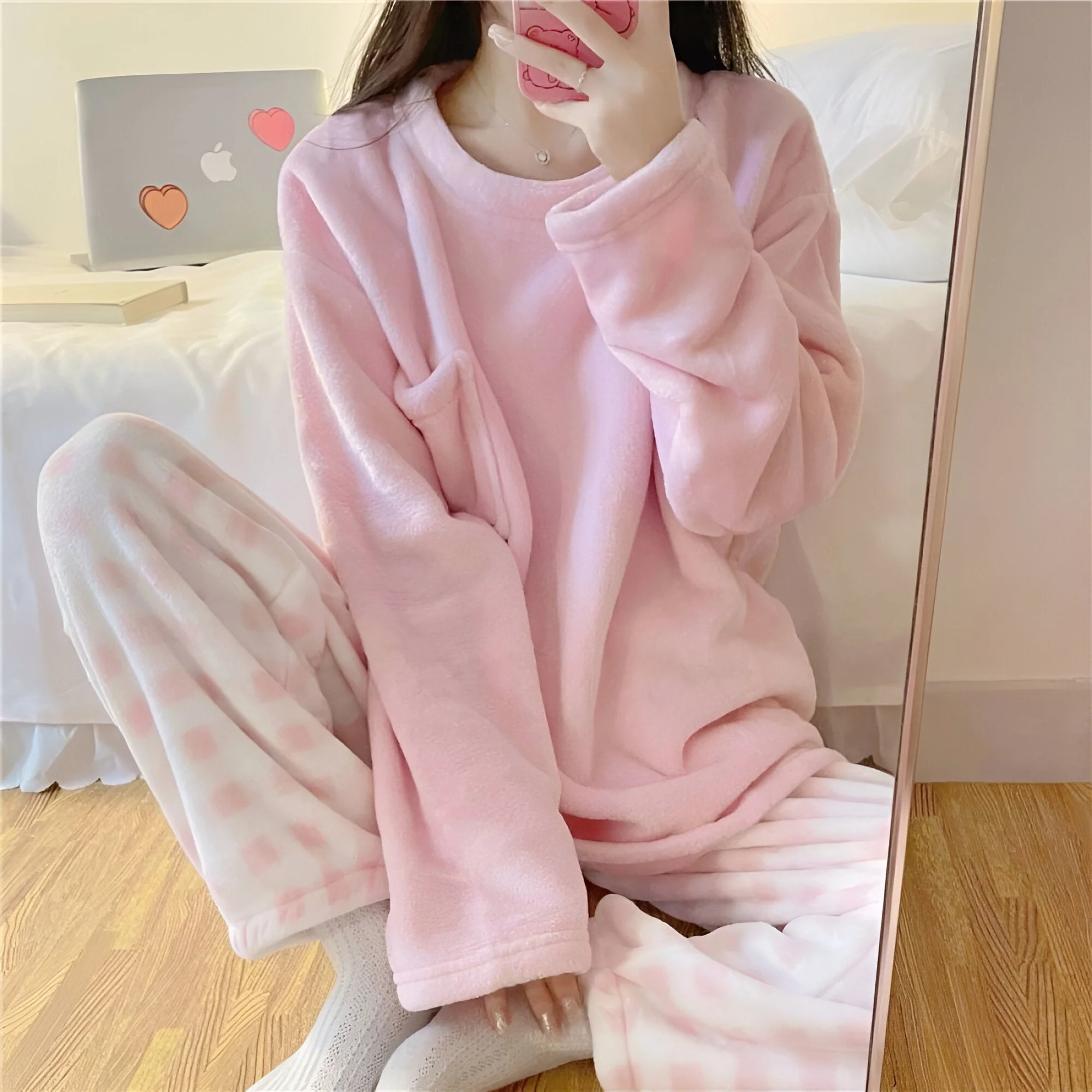 Gerda | Kuscheliges Fleece-Pyjama-Set - Image 5