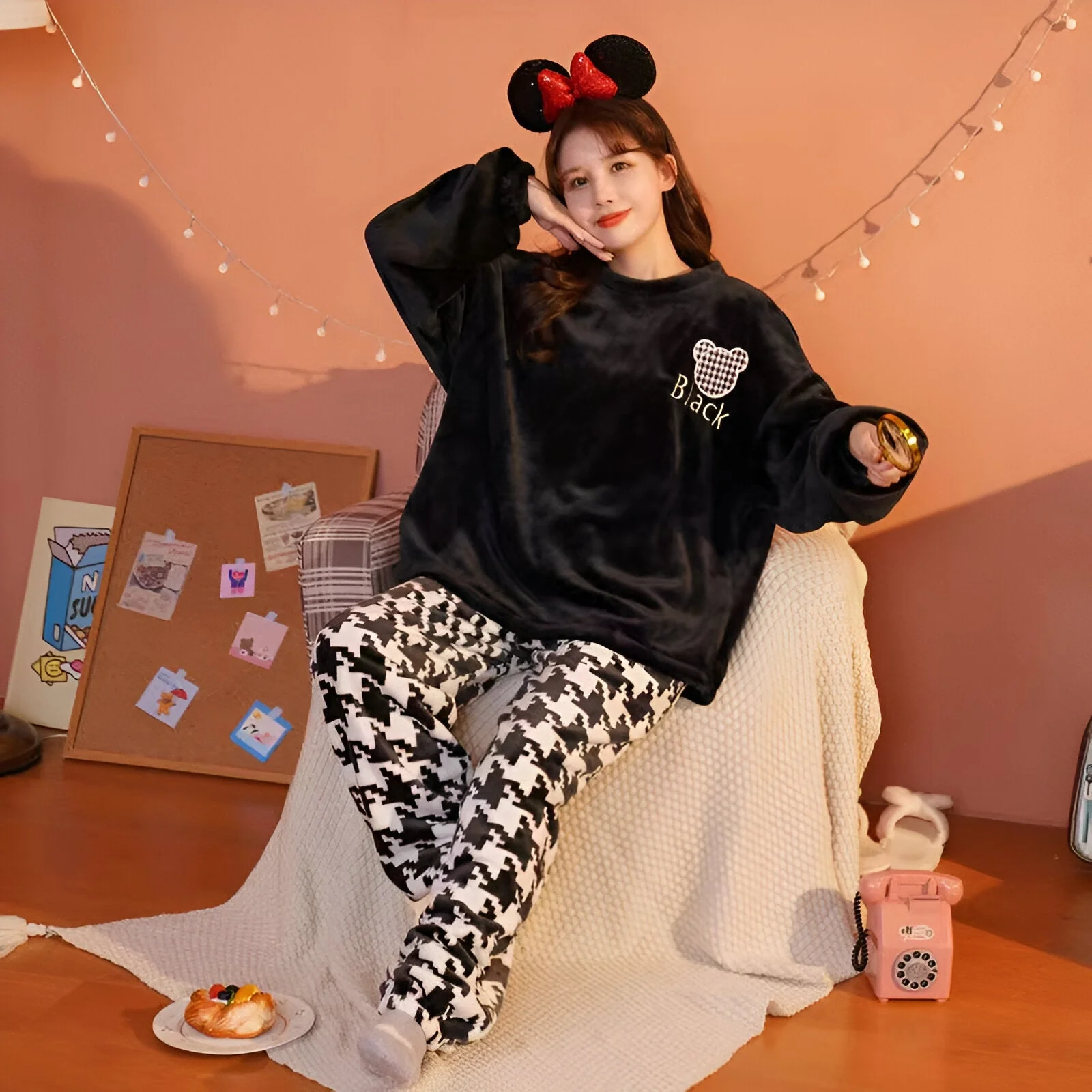 Gerda | Kuscheliges Fleece-Pyjama-Set - Image 8