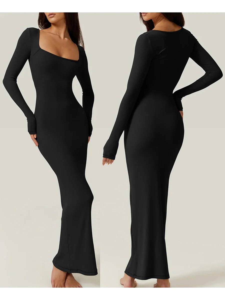 Geripptes Bodycon-Kleid für Damen - Image 5