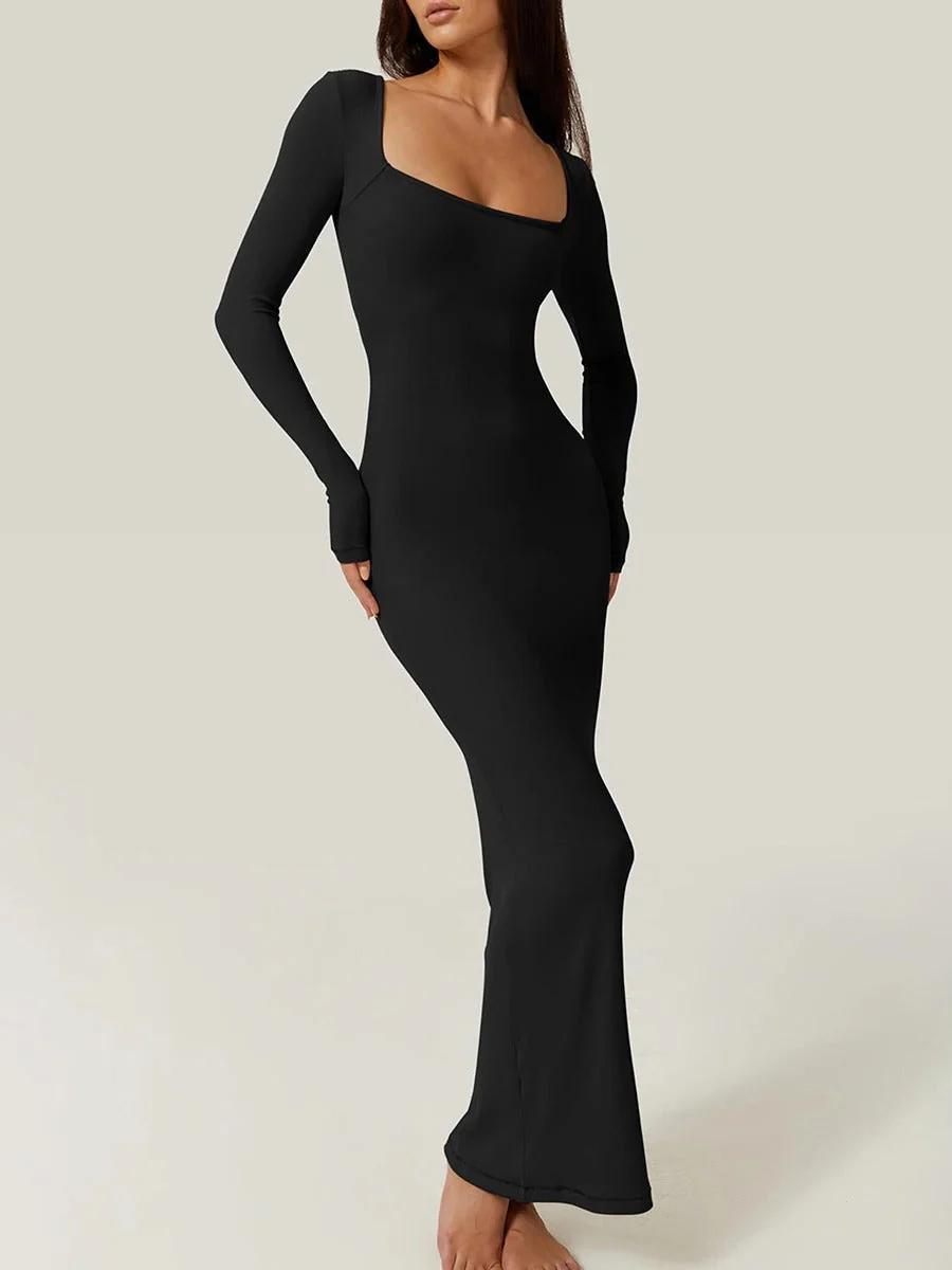 Geripptes Bodycon-Kleid für Damen - Image 6
