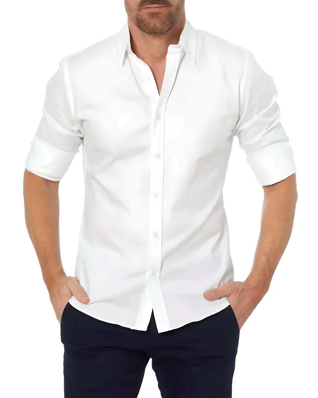 Gerwin - Hemd mit Reißverschluss, knitterfrei Oliver, Frühling - Image 3
