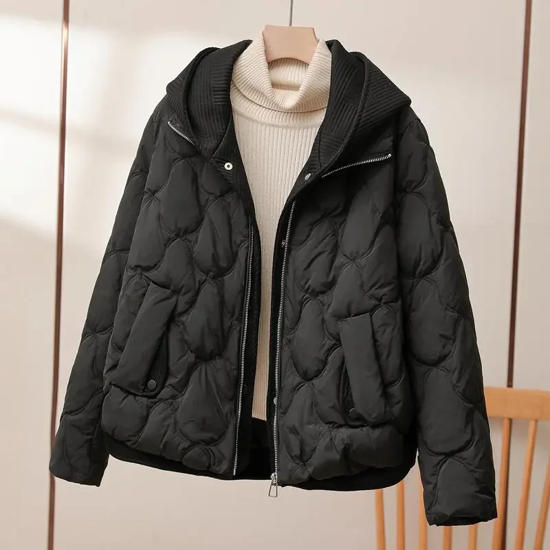 Gesteppte Jacke mit Muster für Damen - Image 6