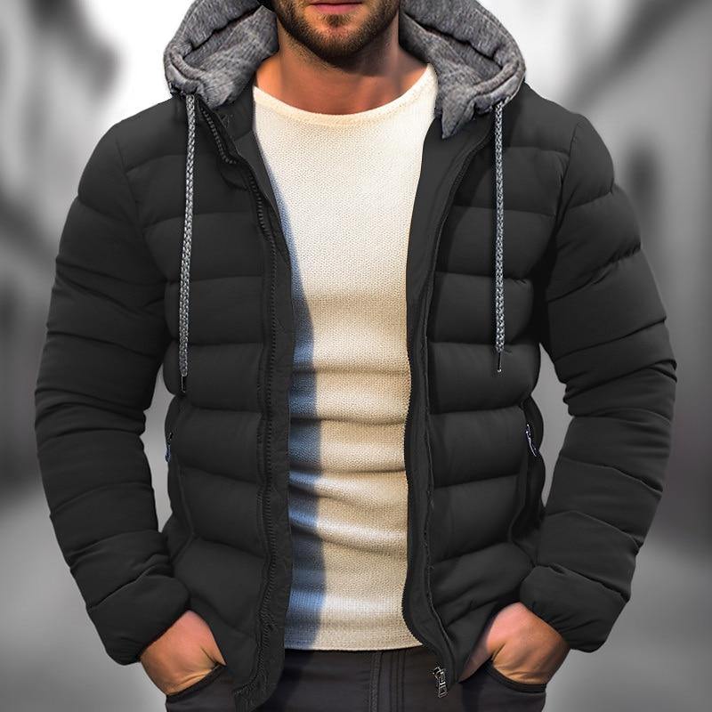 Gesteppte Kapuzenjacke für Herren - Image 3