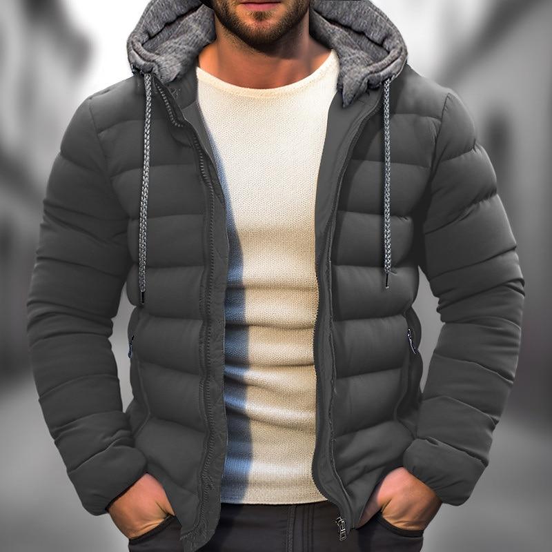 Gesteppte Kapuzenjacke für Herren - Image 7