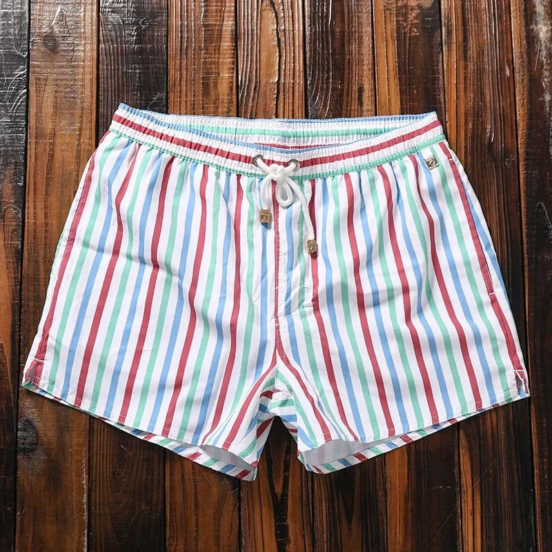 Gestreifte Herren Badeshorts - Modisch und bequem - Image 11