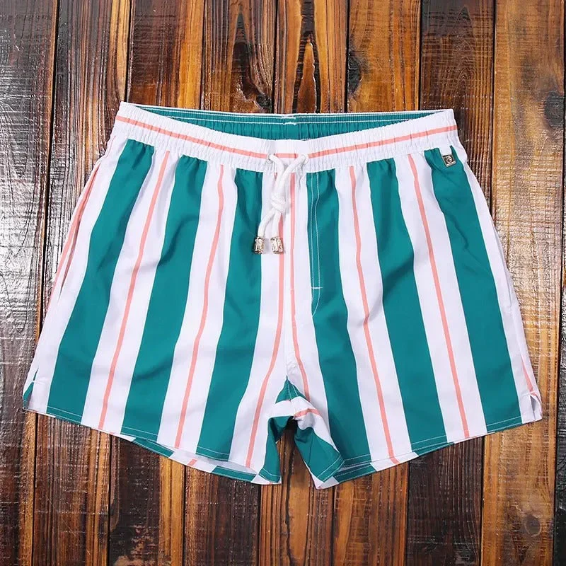 Gestreifte Herren Badeshorts - Modisch und bequem - Image 7