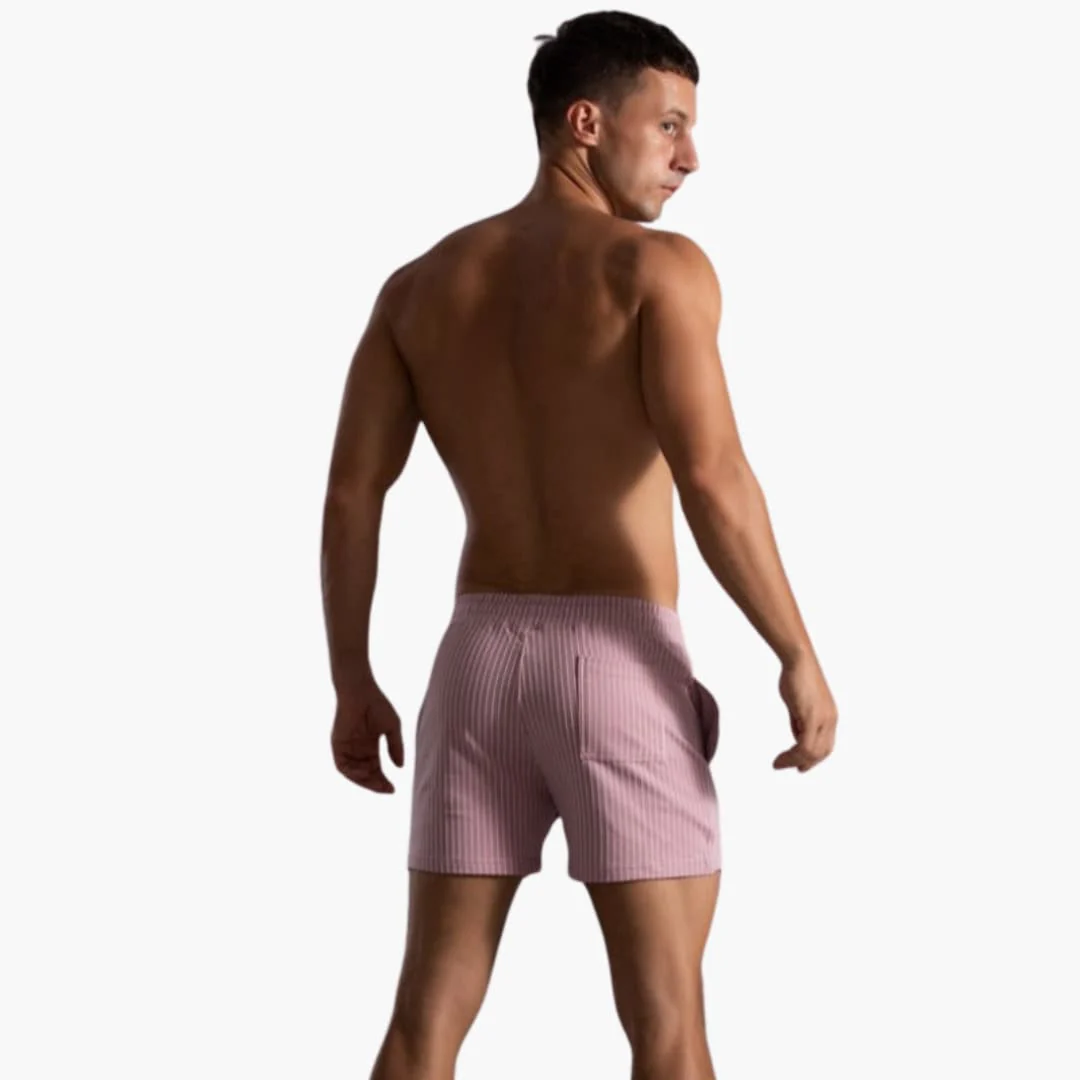 Gestreifte Shorts mit Kordelzug - für Herren im Sommerstil - Image 17