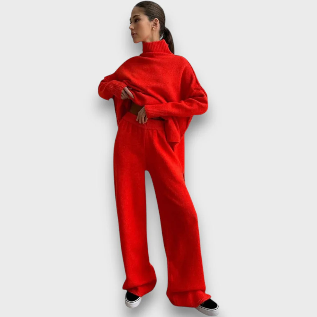 Gevanna – Zweiteiliges Strickset mit Rollkragen - Image 10