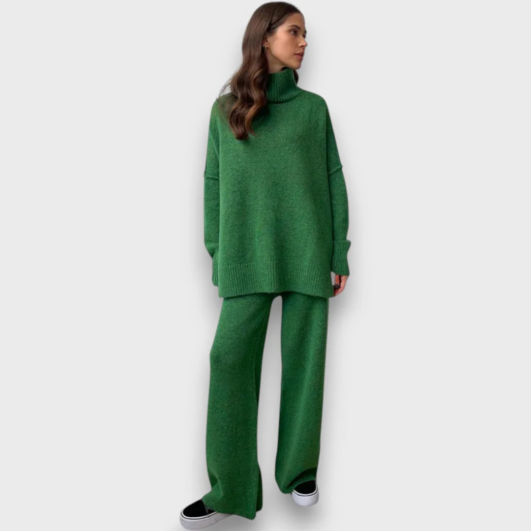 Gevanna – Zweiteiliges Strickset mit Rollkragen - Image 3