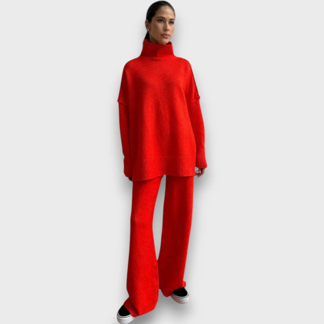 Gevanna – Zweiteiliges Strickset mit Rollkragen - Image 5