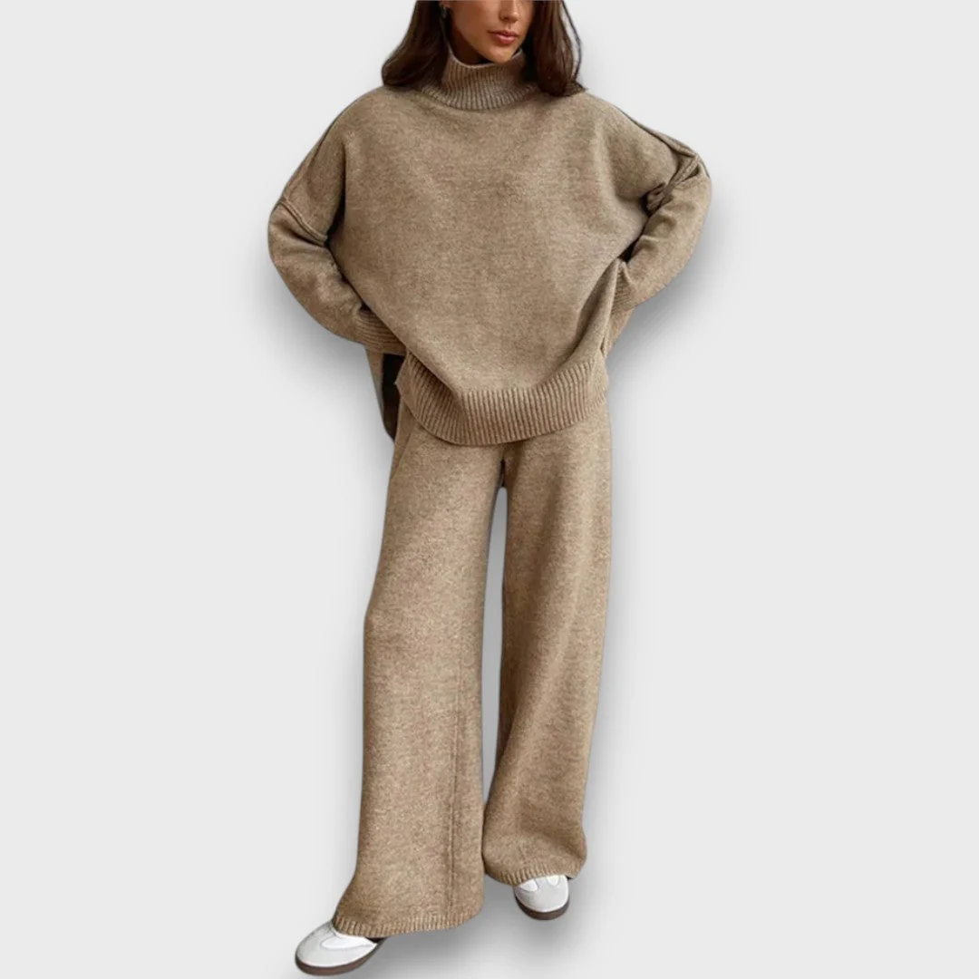 Gevanna – Zweiteiliges Strickset mit Rollkragen - Image 8
