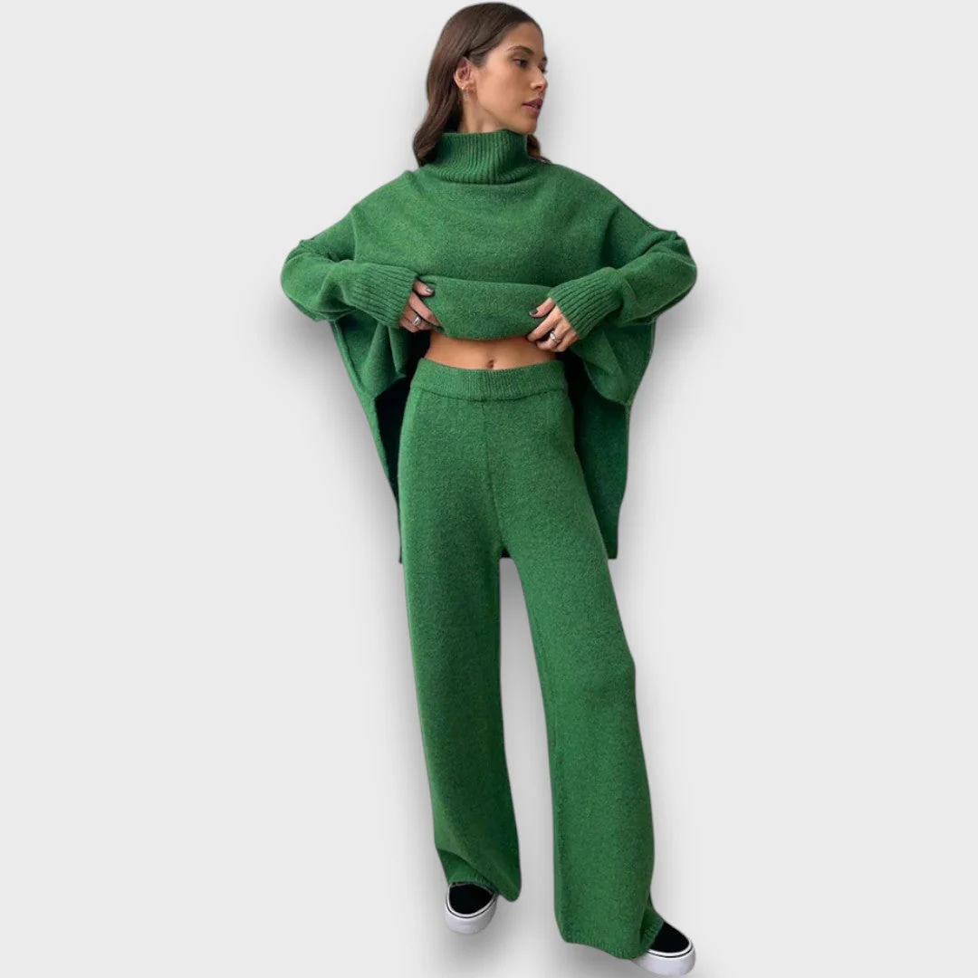 Gevanna – Zweiteiliges Strickset mit Rollkragen - Image 9